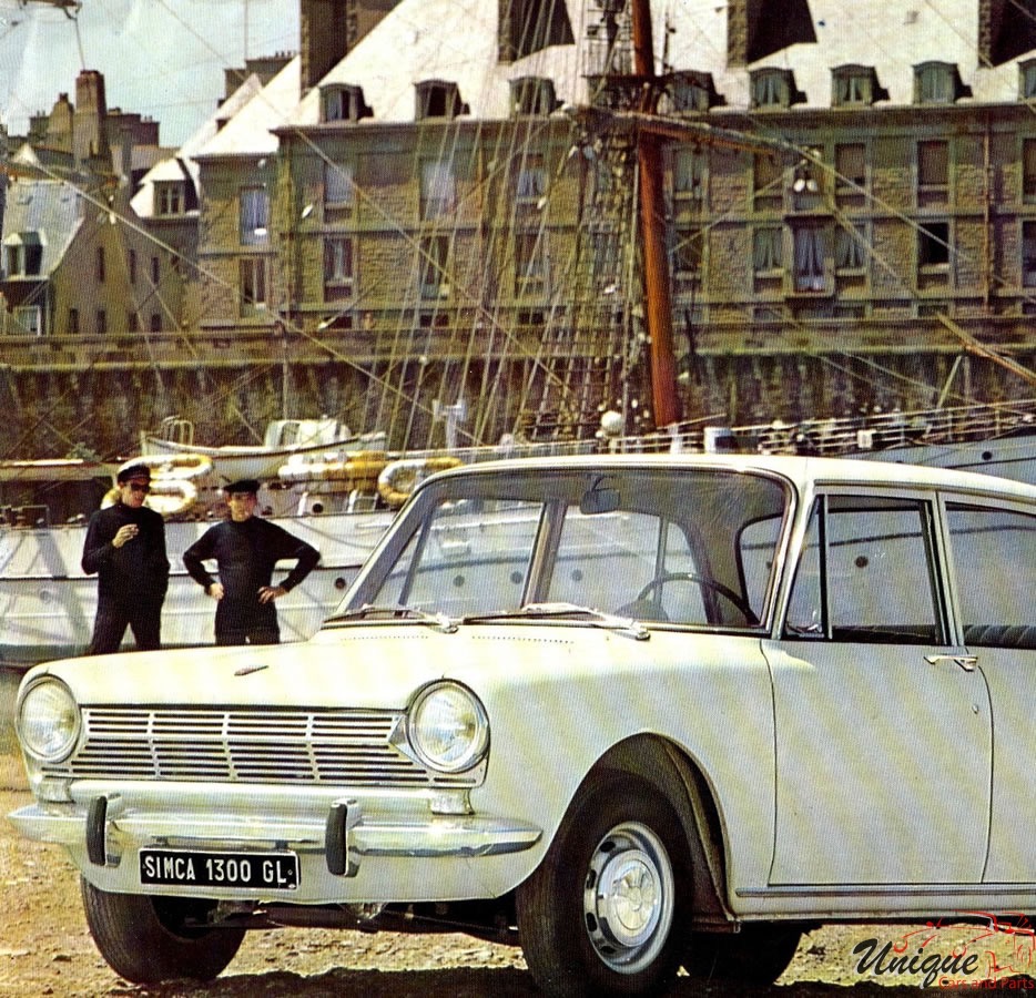 1964 Simca 1300 (Germany) Brochure Page 3